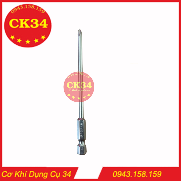 Mũi Vít Bake Phi 4 PH1 Chuôi Lục Giác Cho Máy Khoan, Bắn Vít