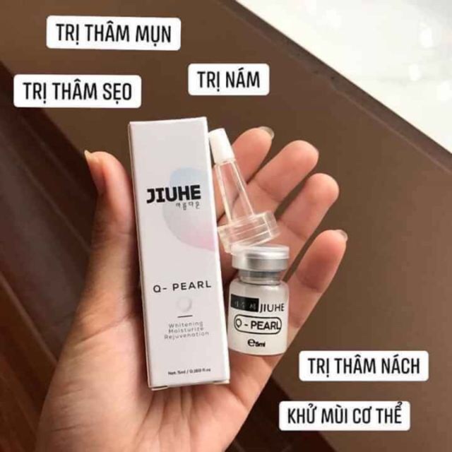 Combo 5 Chai Serum Thâm Jiuhe Hàn Quốc 5ml Khử Thâm Mụn Nách  Gối hiệu Quả