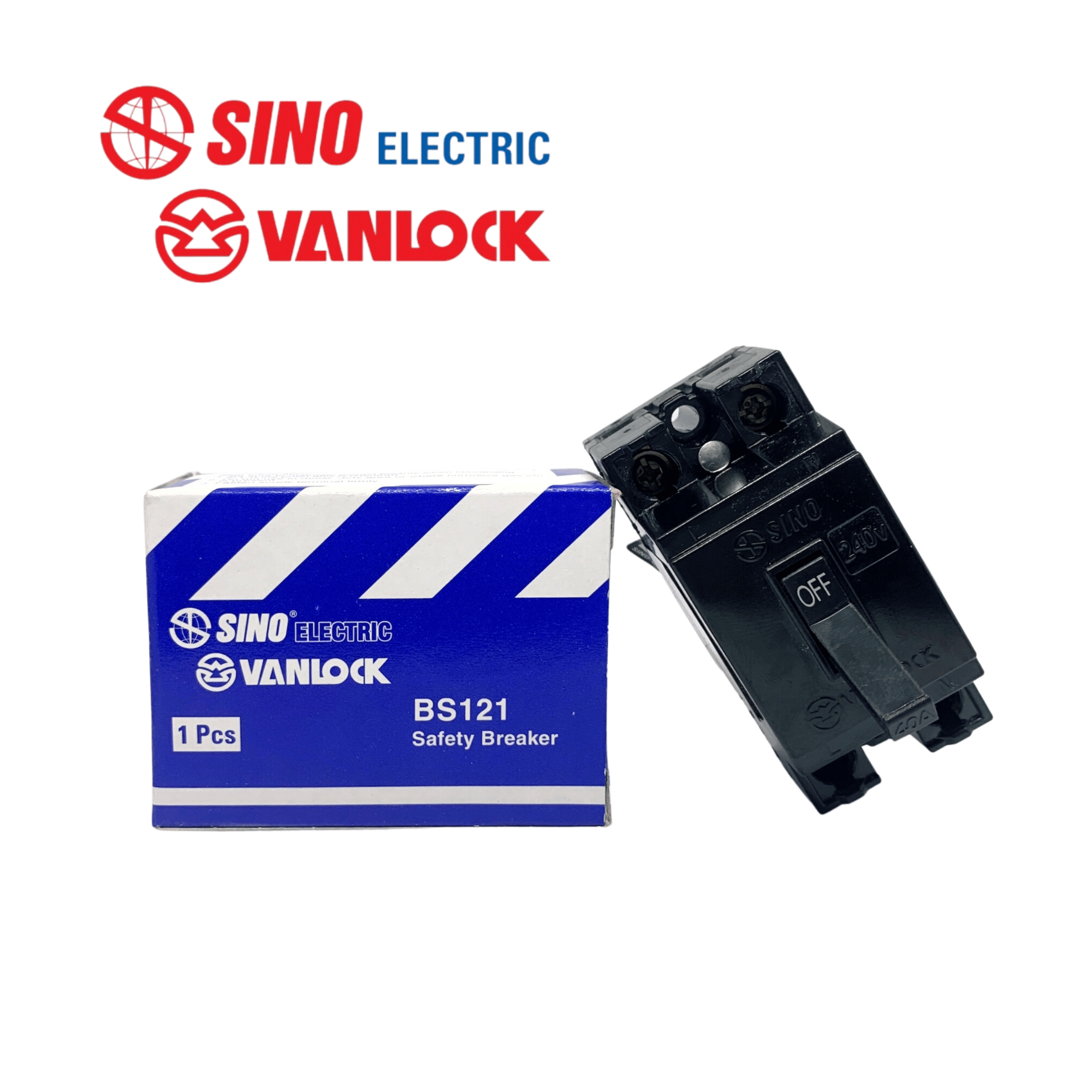 Cầu dao an toàn - CB Cóc Sino Vanlock 15A, 20A, 30A, 40A, cầu dao tự động ngắt Sino