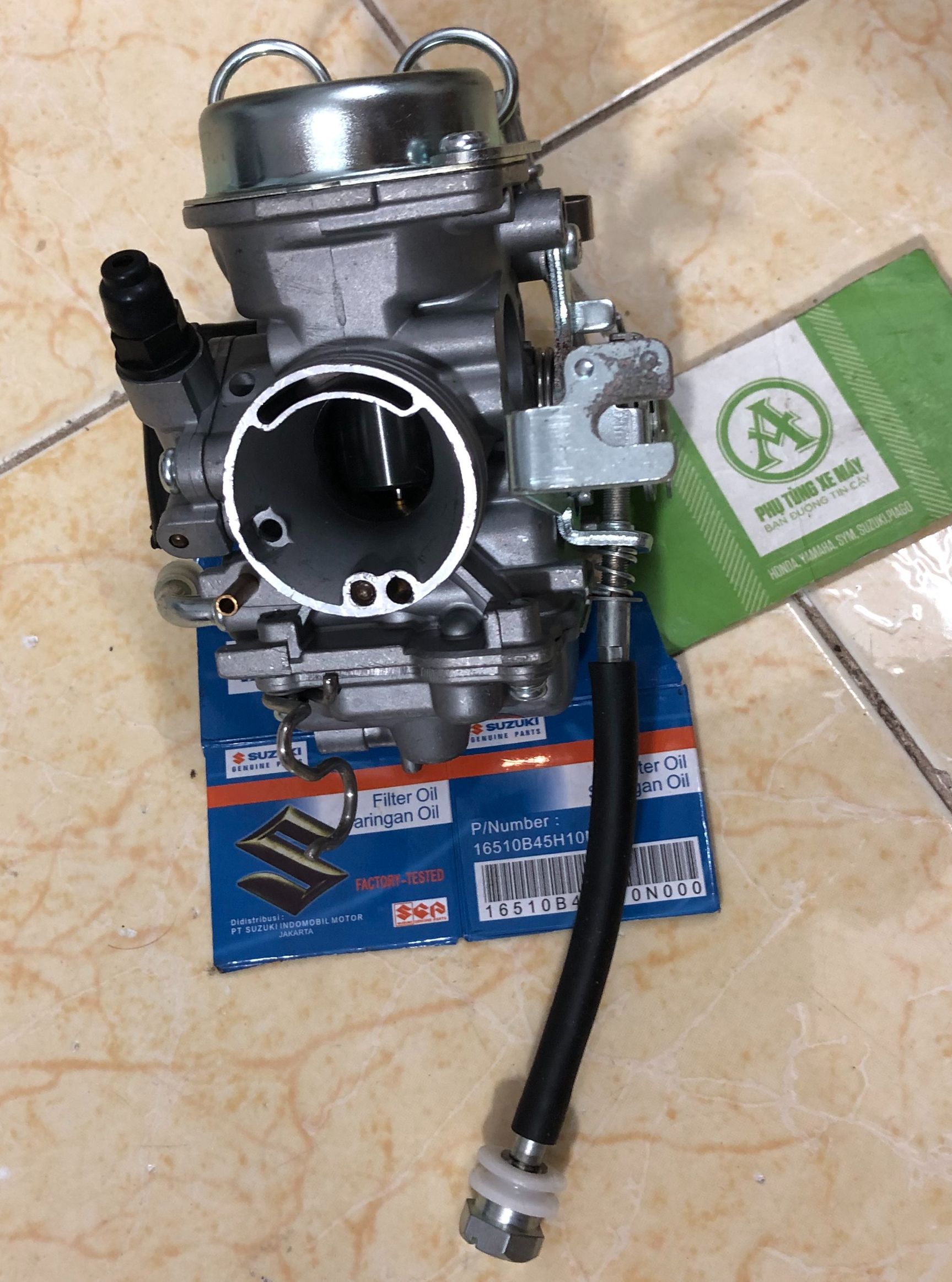 Bình xăng con suzuki hayate 125