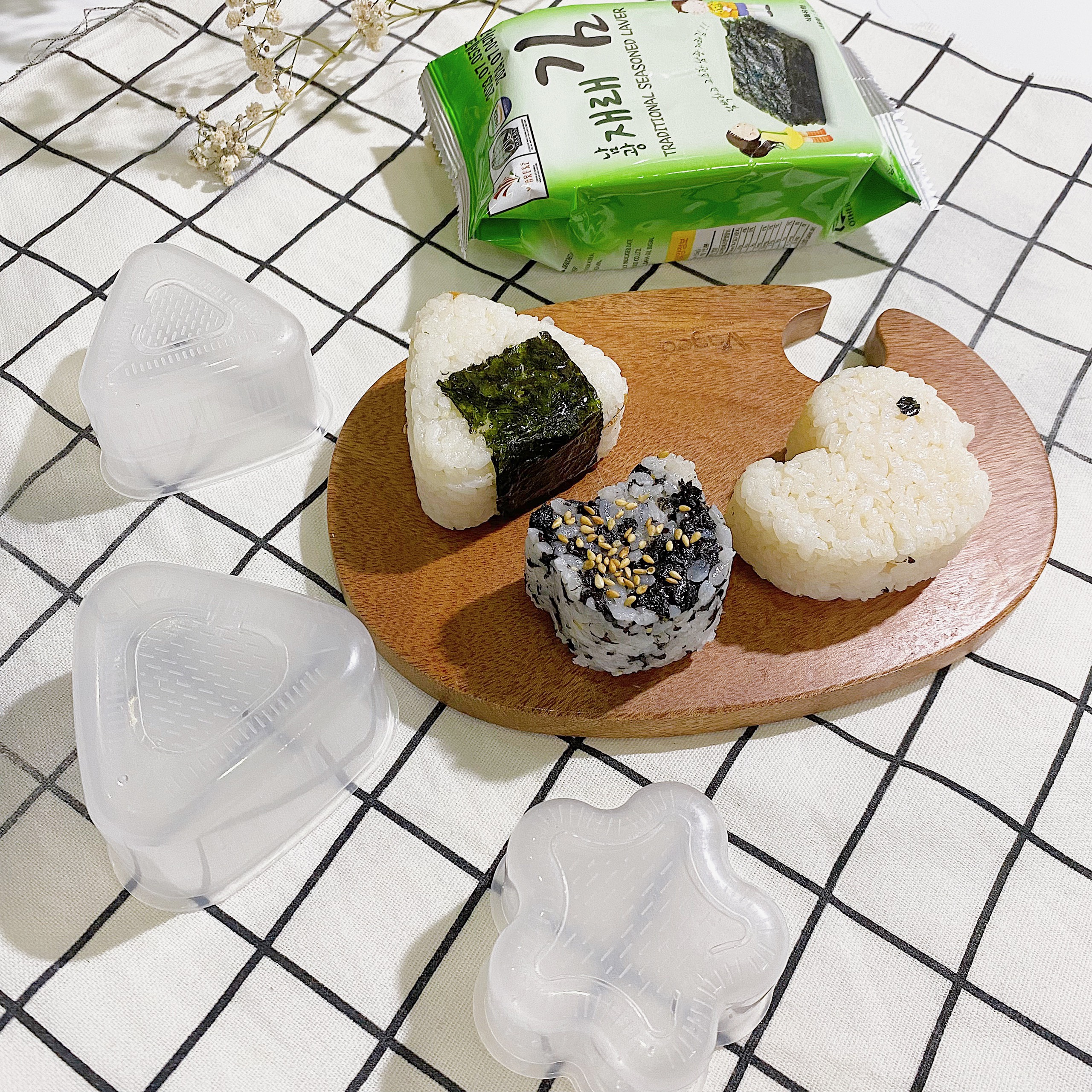 cute Japanese styles home made rice ball mold