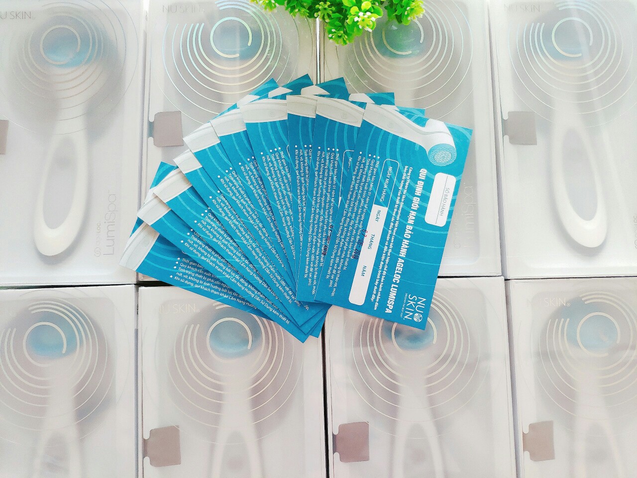 Bộ Máy Rửa Mặt-Massage Mặt Lumispa Nuskin