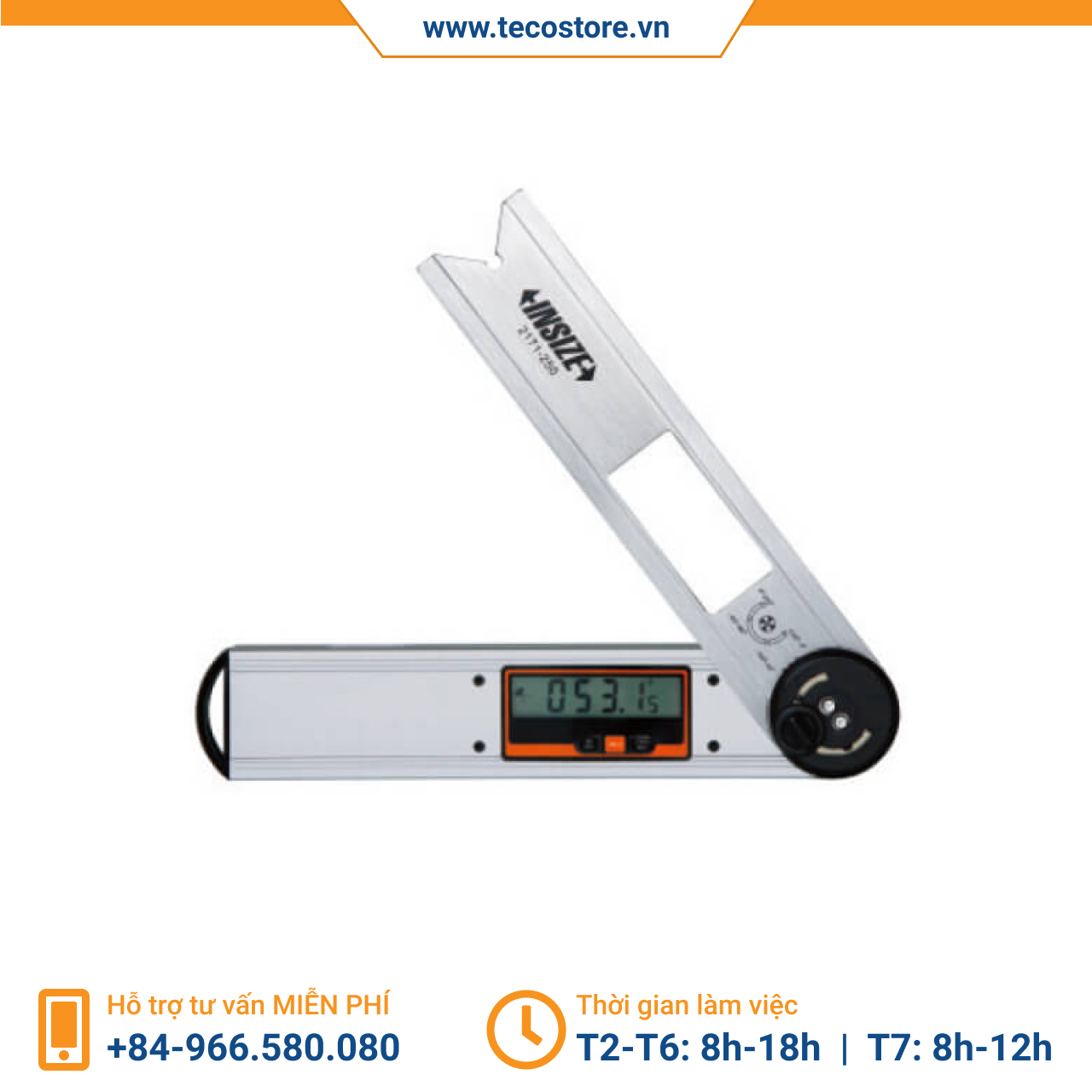 Thước đo góc điện tử Insize 2171 - nonwaterproof [Chính hãng] [Bảo hành 12 tháng] [Có sẵn]