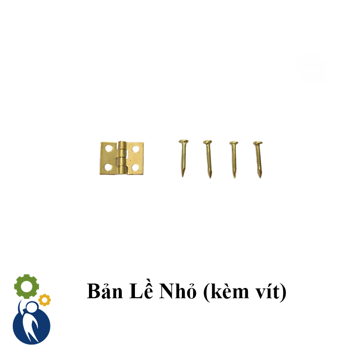 Bản Lề mini Tặng kèm vít, dùng để trang trí nhà mô hình hanmade, làm hộp đựng đồ