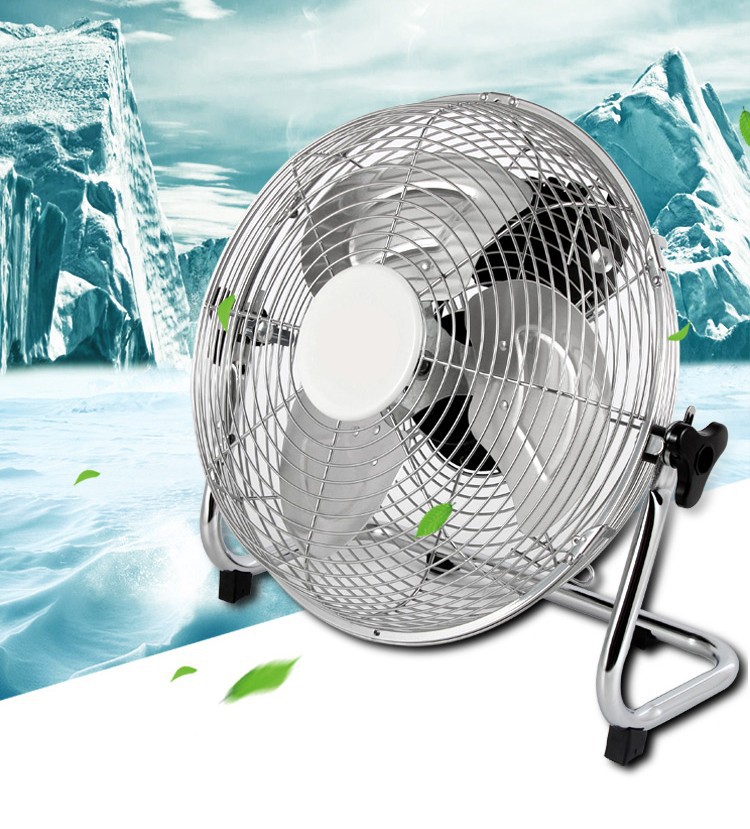 Quạt công nghiệp cánh sắt 12 inch- quạt sàn công nghiệp, quạt chân quỳ