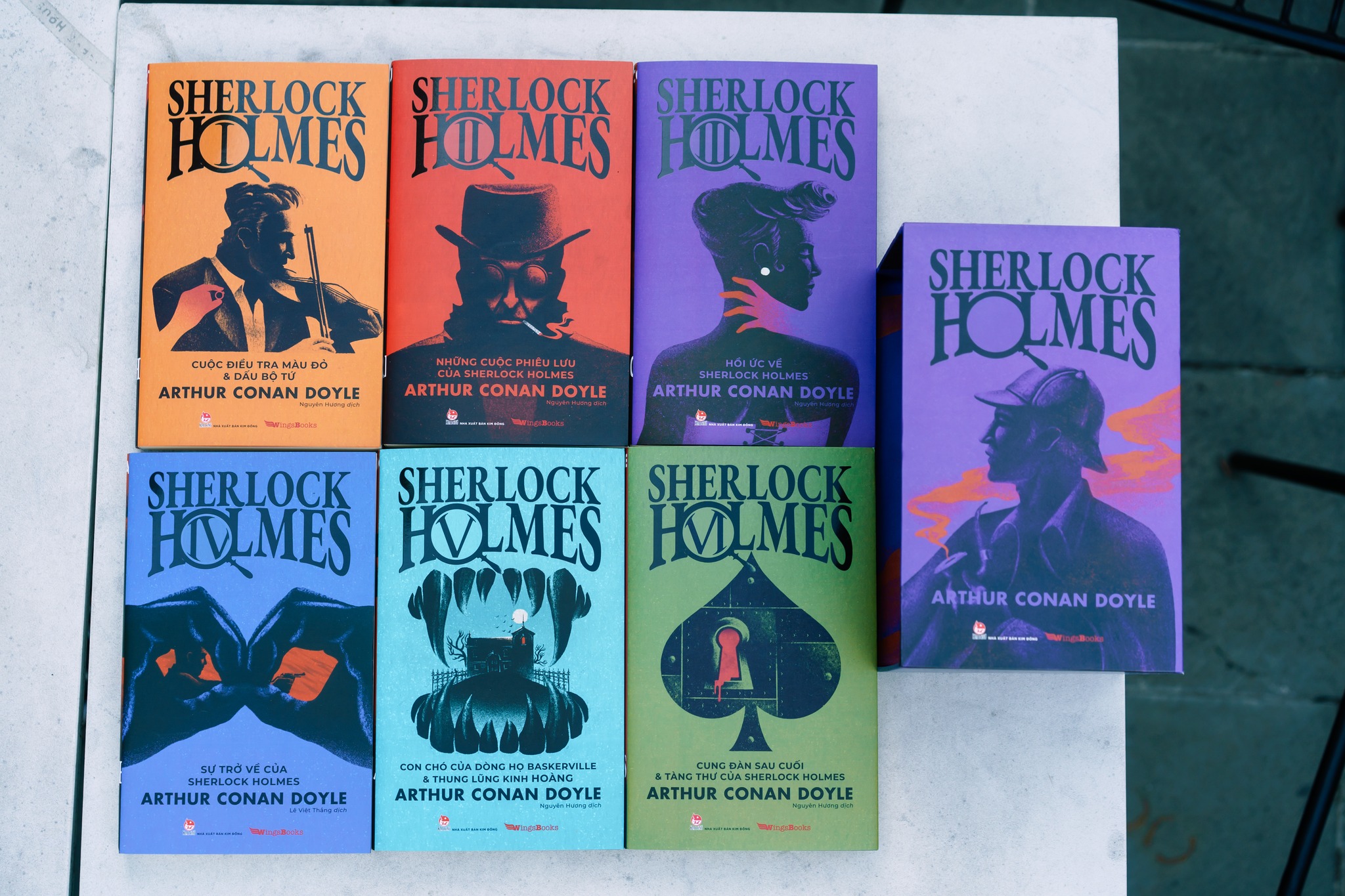 Boxset Sherlock Holmes (Trọn bộ 6 tập) [Tặng 06 Postcard]