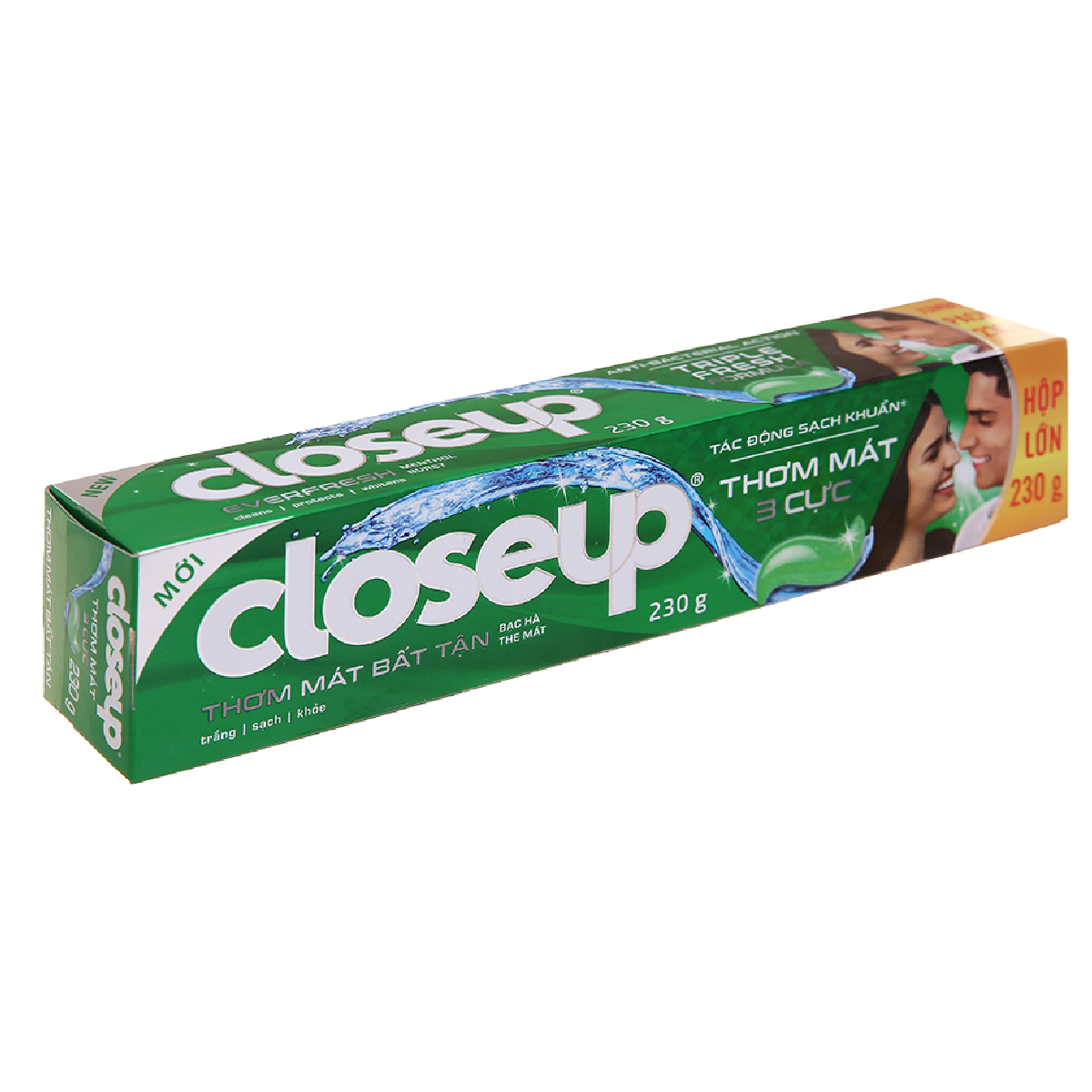 Kem Đánh Răng Closeup Thơm Mát Bất Tận Bạc Hà 230g