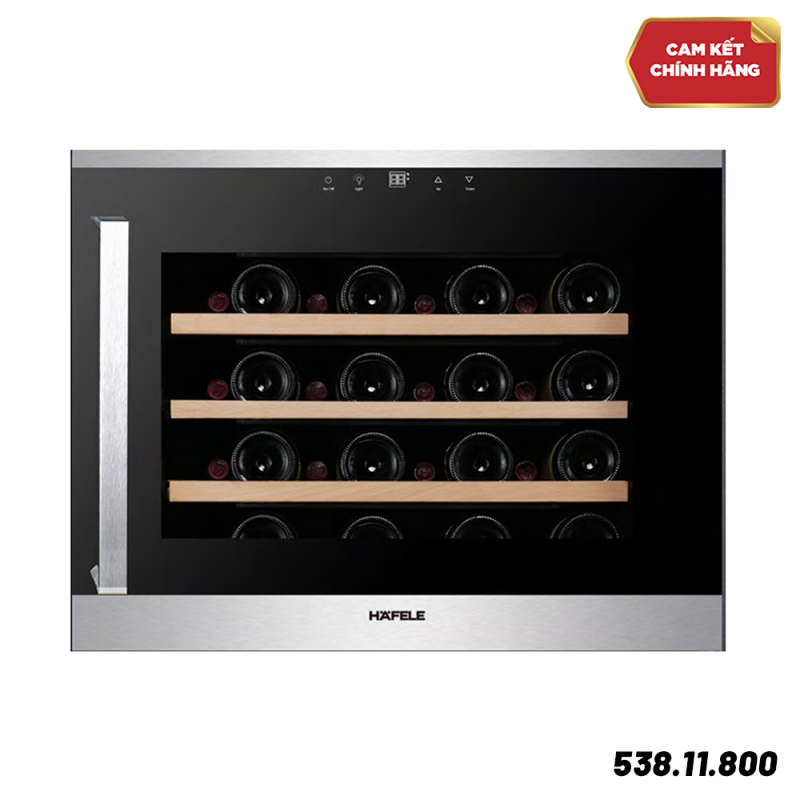 Có Sẵn | Tủ Rượu Âm Tường 24 chai HAFELE - HW-B36A / 538.11.800