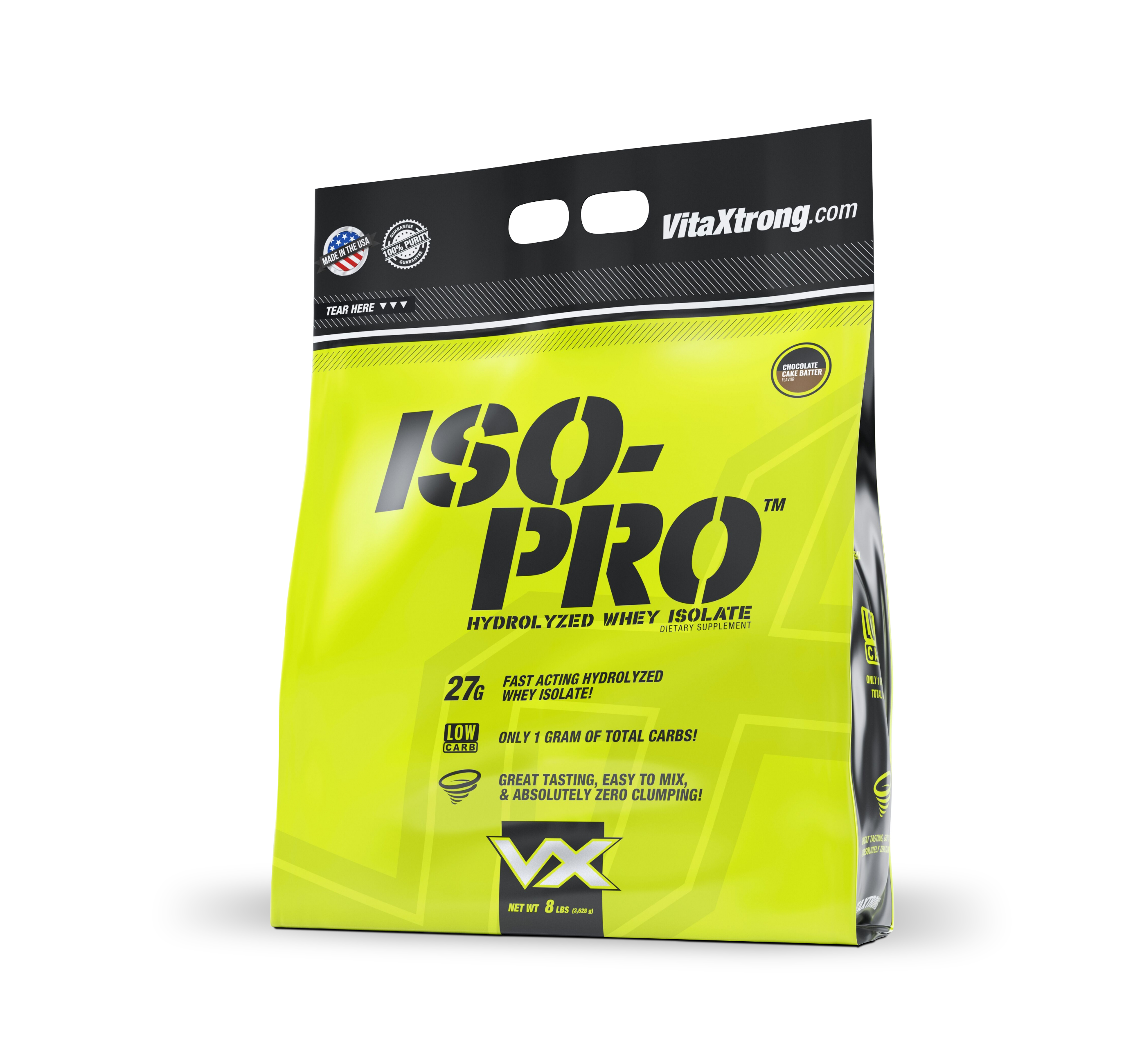 Iso Pro - Whey hydrolyzed isolate VitaXtrong Sữa tăng cơ 5lbs (2.4kg)