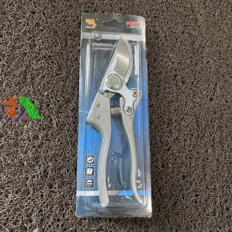 Kéo cắt tỉa cành cây, Kéo cộng lực cắt cành, Kìm tỉa cành cây bon sai mỏ cong siêu sắc Thép SK-5