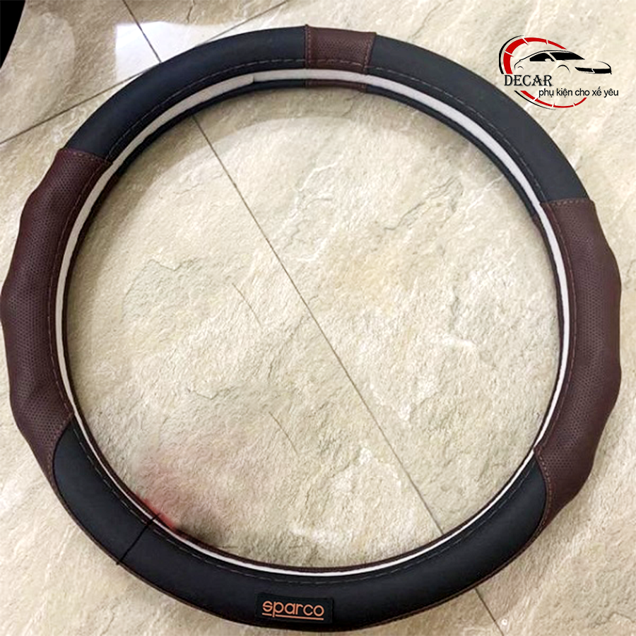 Steering wheel Mazda, wrap leather steering wheel Sparco car Mazda CX5, Mazda 3, Mazda 2, mazda 8, BT50 advanced genuine leather steering wheel, steering wheel, wrap leather steering wheel, protect the steering wheel original The Line Auto car