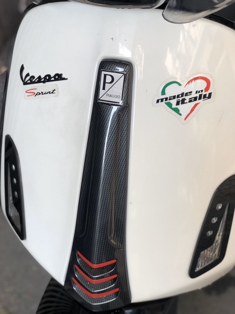 LOGO NHÔM PIAGGIO VESPA