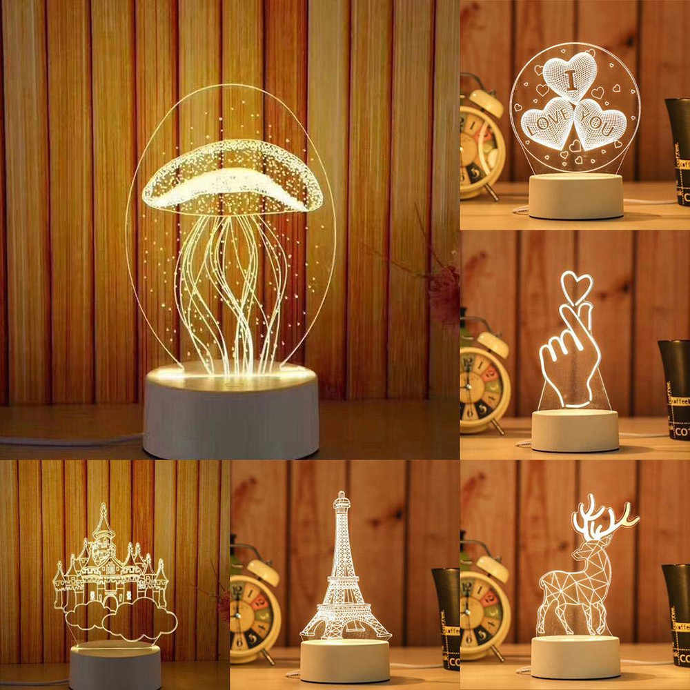 ĐÈN NGỦ 3D NHIỀU MẪU HOTTREND