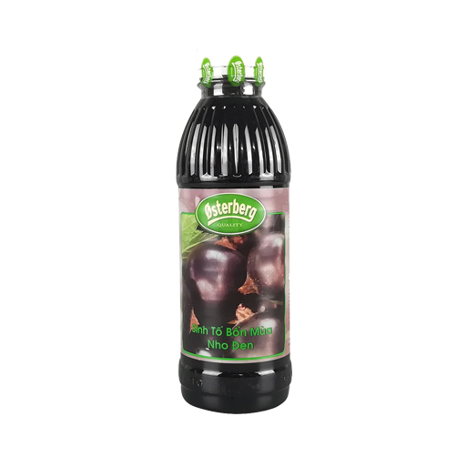 Sinh tố Osterberg Nho Đen- Black Currant 1L (Chai)