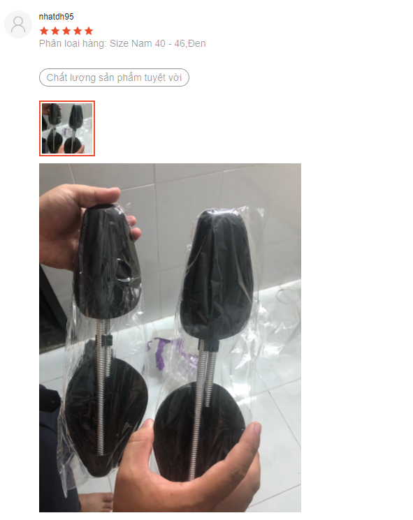 Shoe Tree - Cây Giữ Form Giày Nam Nữ Plastic Cao Cấp - BLUE DEER