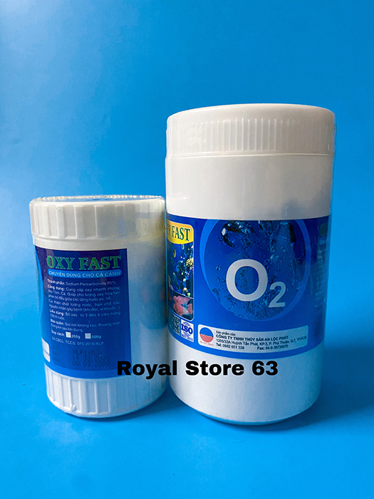 Oxy Fast cung cấp oxy cấp tốc cho bể cá cảnh