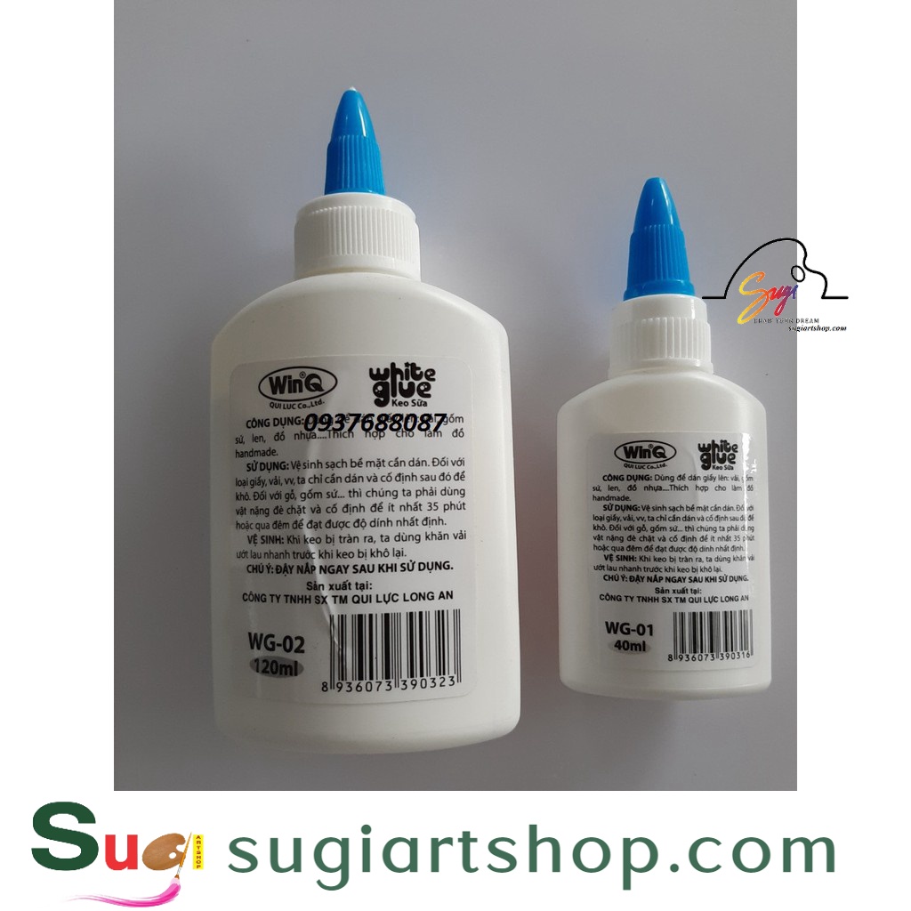 -Keo sữa Win, White glue-