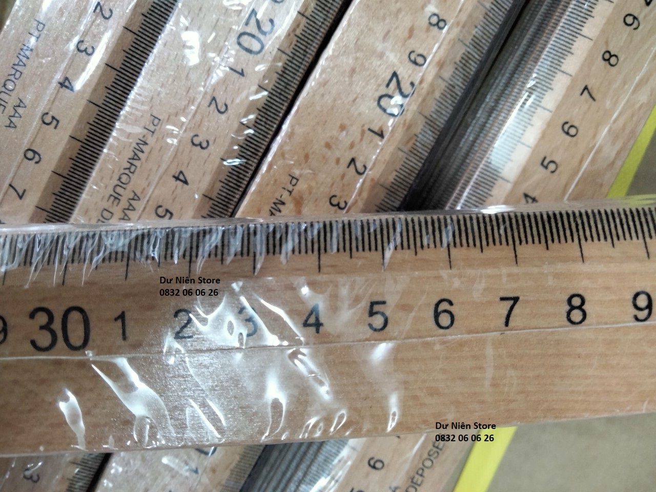 Thước Gỗ Loại Cong & Thẳng 50cm, 60cm Loại Tốt.