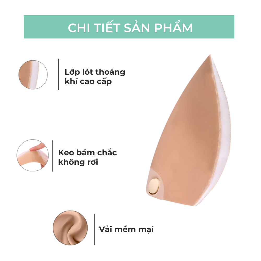 Áo Dán Ngực 3 Phong Cách Dán AD005 BEBECHIC