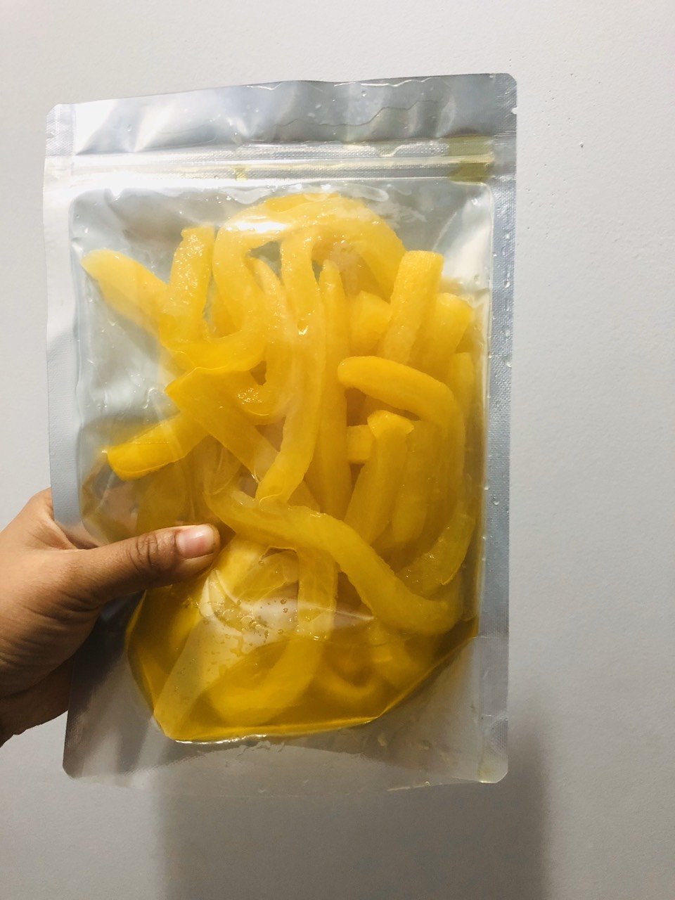 500g củ cải vàng làm ghimbab cắt sợi