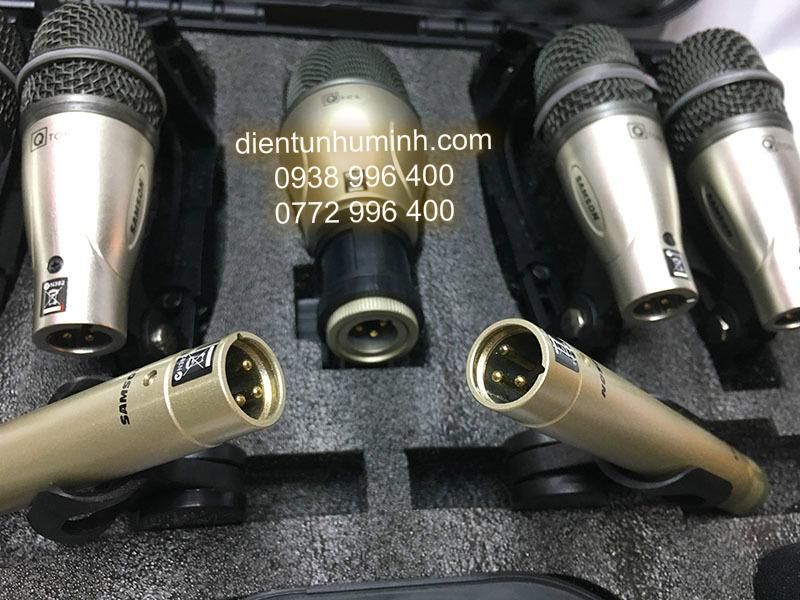 [HCM]MICRO CHO TRỐNG SAMSON 7KIT - Mic trống da - Mic nhạc cụ 7 mic