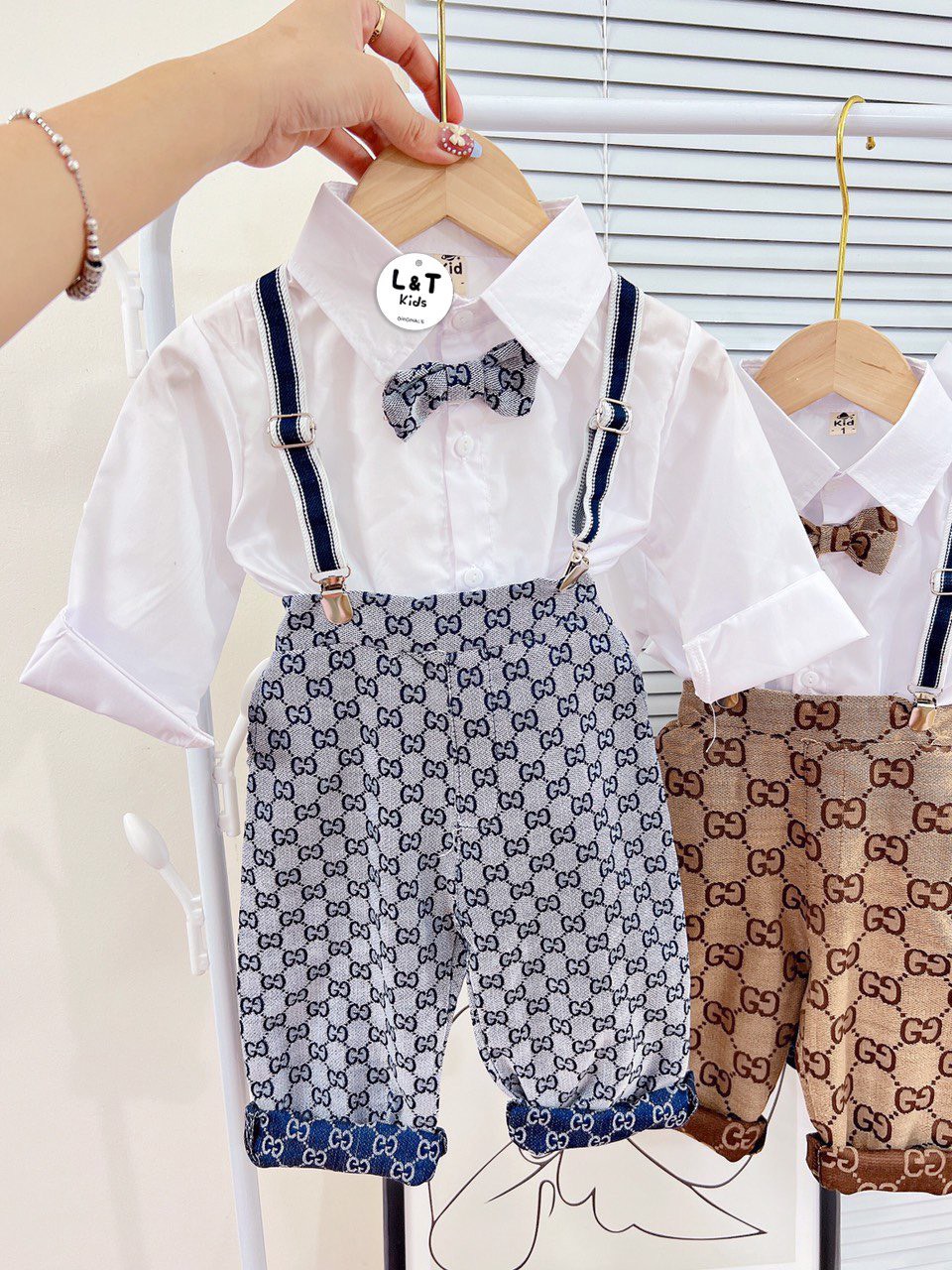 Set yếm công tử dài siêu cưng cho bé 10-20kg