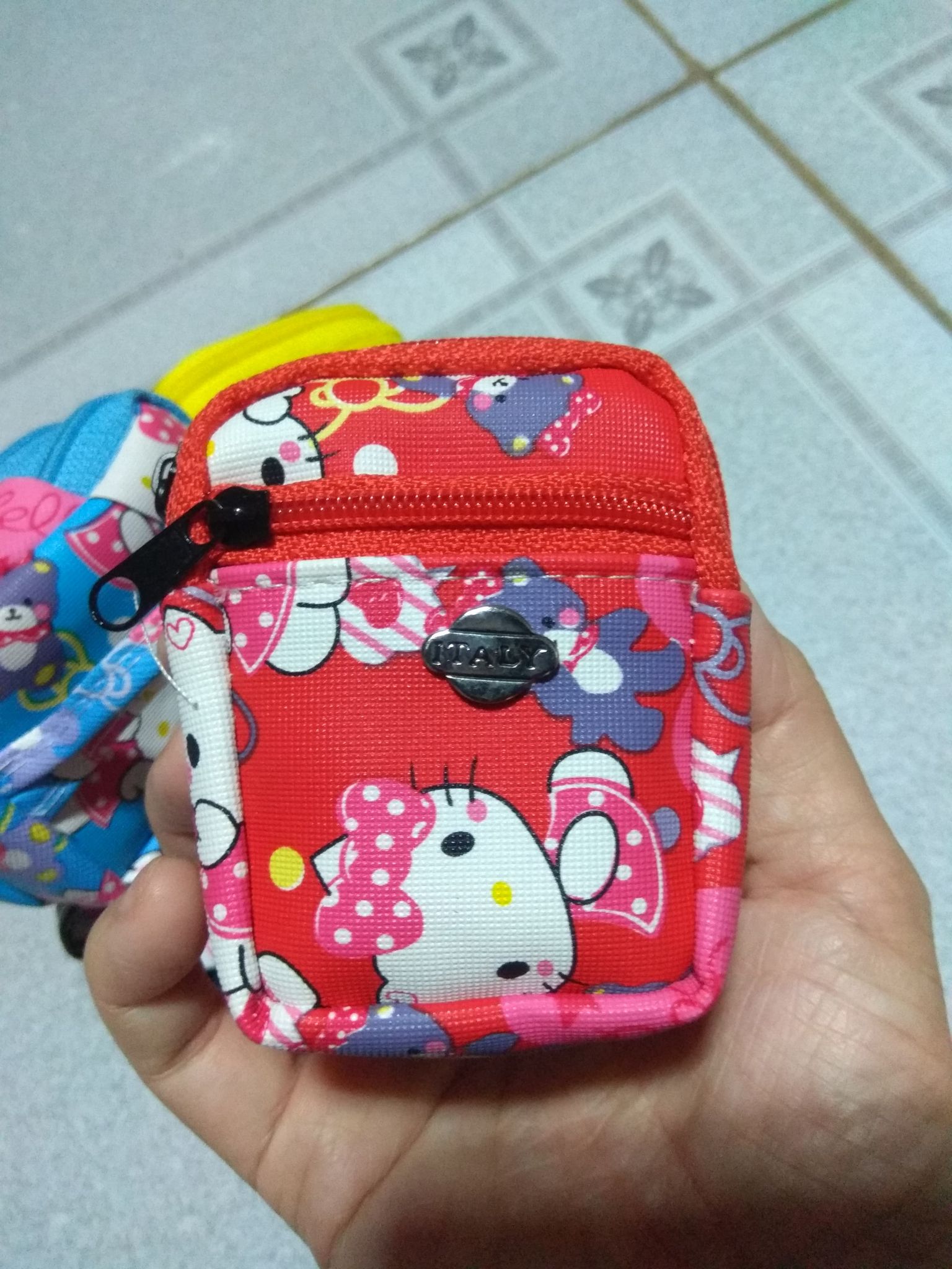 Móc khóa ( Set 2 cái)  hình hoạt hình nhiều màu sắc dể thương