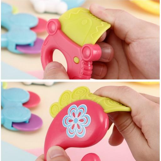 Bộ 6 món lục lạc - Đồ chơi âm thanh cho bé