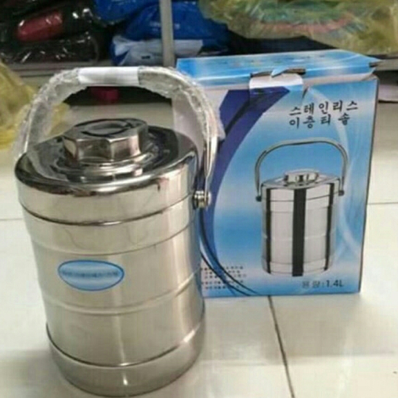 Cặp lồng inox Hàn Quốc 1,4L