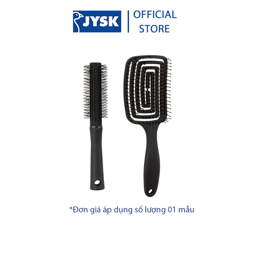 Lược chải tóc | jysk hallerna | abs | đen | r8/4xd24/22xc2/4cm