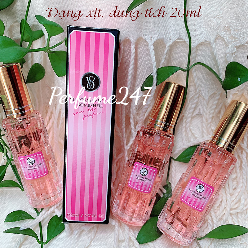 [HCM]NƯỚC HOA NỮ MINI CAO CẤP BOMSHEL 20ML