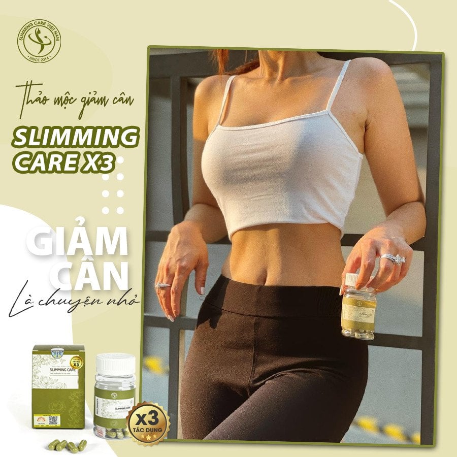 GIẢM CÂN SLIMMING CARE X3 (Cam kết chính hãng công ty)