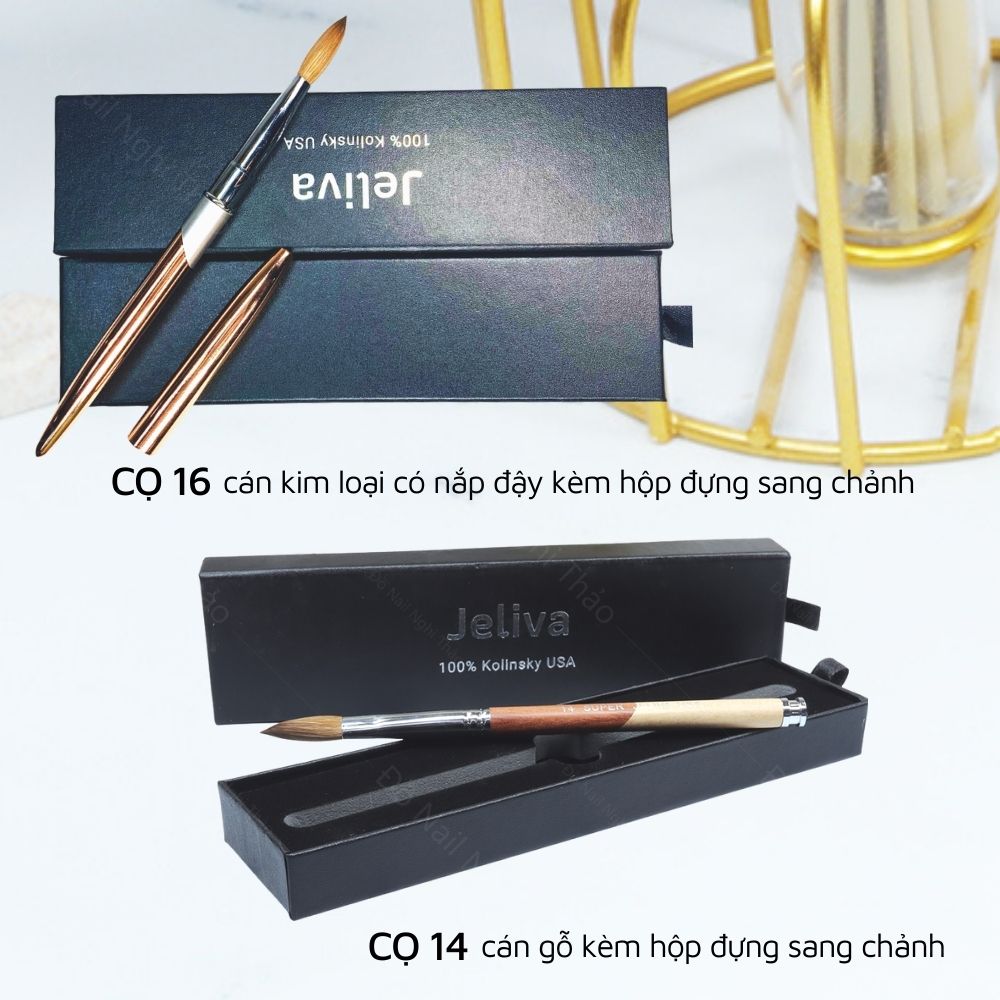 Cọ đắp bột lông chồn JELIVA