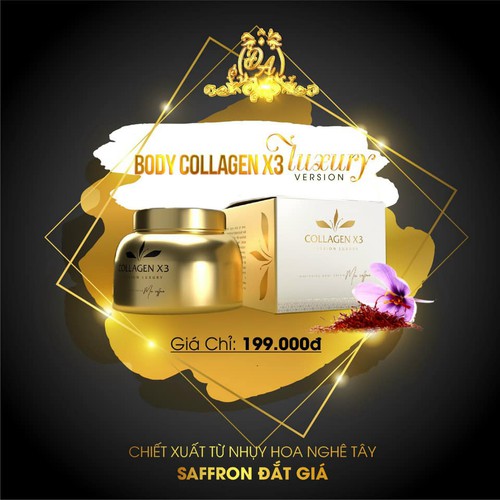 Kem Body Collagen X3 Luxury Đông Anh
