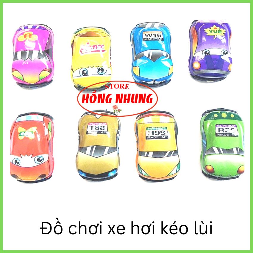 [ Mới] Đồ Chơi Xe Hơi Kéo Lùi Nhiều Kiểu Dáng Dễ Thương Cho Bé