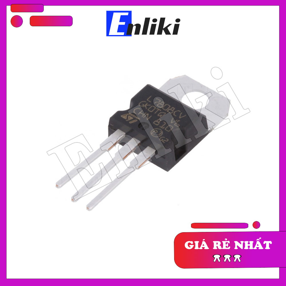 Ic ổn áp L7808CV 8v 1.5a TO220