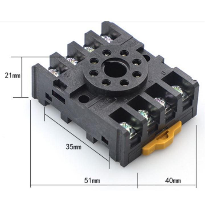 Chân đế timer relay PYF08A, PYF14A PF083A, PTF08A, PTF14A....đa dạng mẫu mã