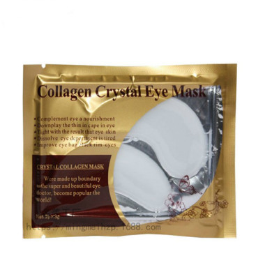 1 cặp mặt nạ mắt collagen pha lê vàng kim giảm quầng thâm nếp nhăn lão hóa chăm sóc mắt Roselife