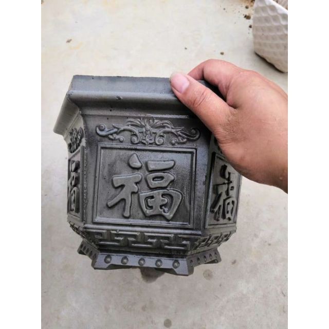 Khuôn đúc chậu cảnh abs 20x17cm