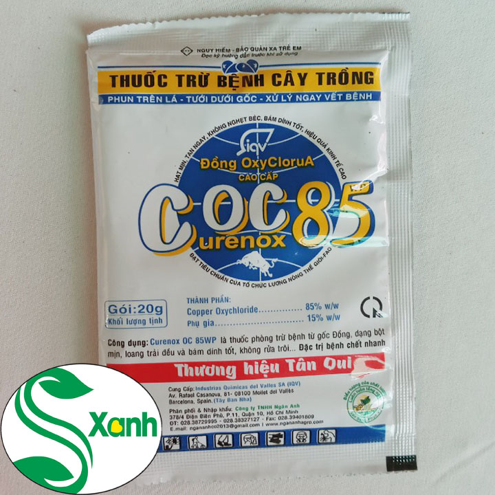 Thuốc trừ nấm bệnh cây trồng COC 85WP