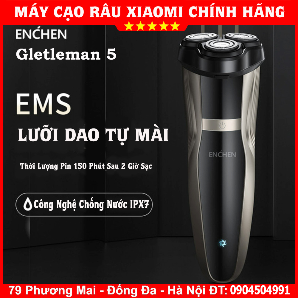 [NEW2021] Máy Cạo Râu Enchen Gentleman 5 - Cao Cấp