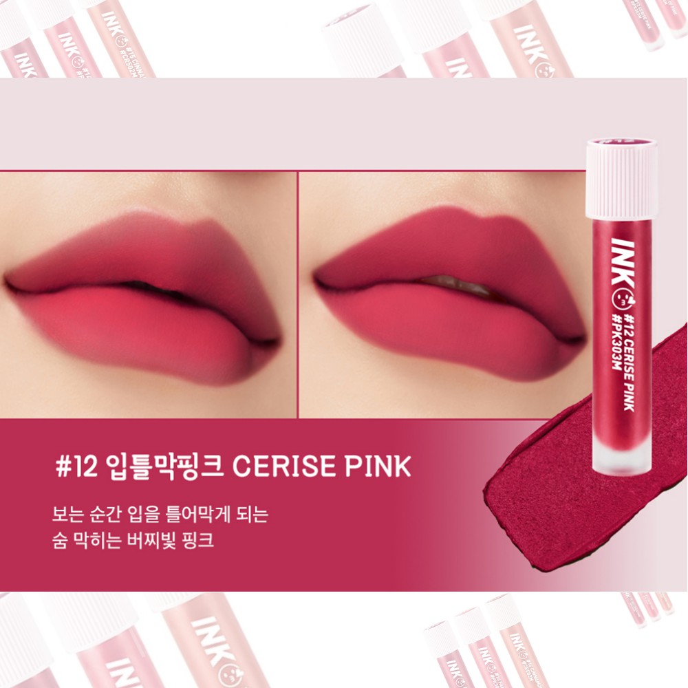 Son Kem Peripera Ink Matte Blur Tint Siêu Mịn (có Bill)