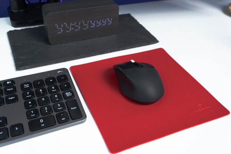 Pad Chuột HyperWork Da PU Cao Cấp 20x20cm