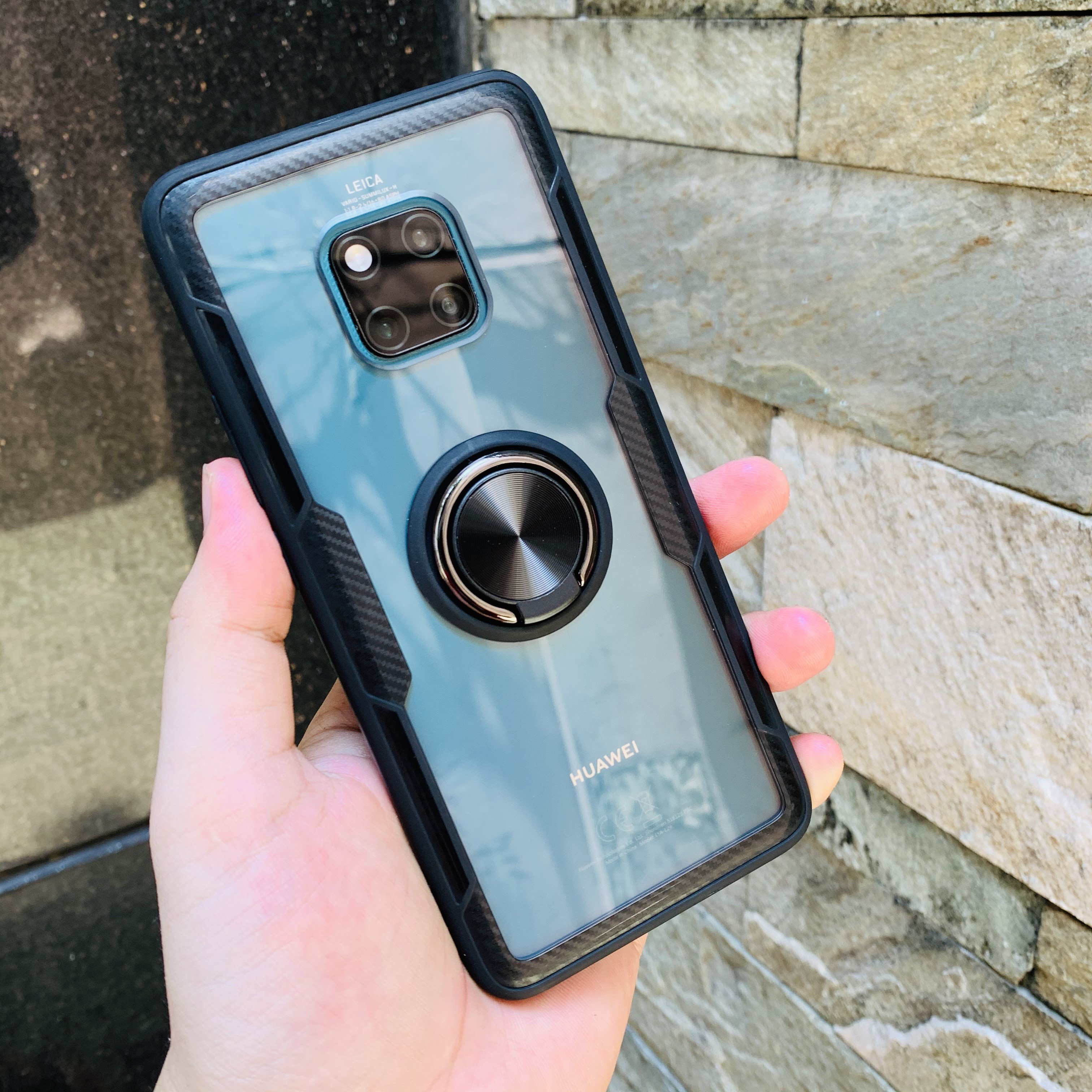 [HCM]Ốp lưng Huawei Mate 20 Pro chống sốc Ring Case
