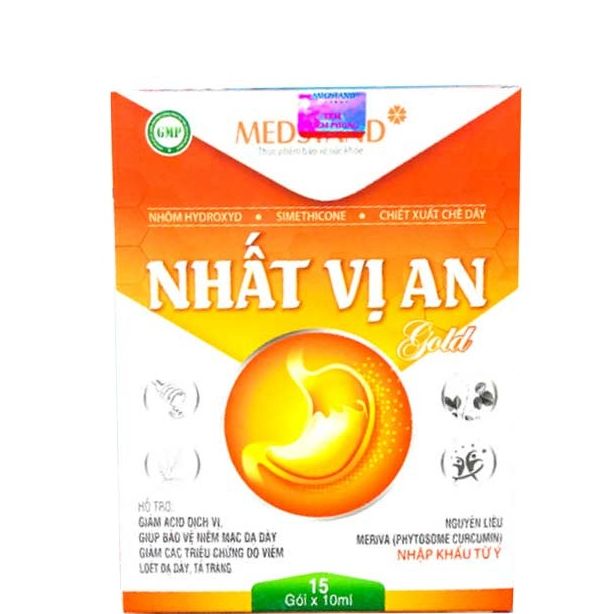 Nhất vị an gold – hỗ trợ trung hòa acid, giảm nóng rát thượng vị, bảo vệ niêm mạc dạ dày