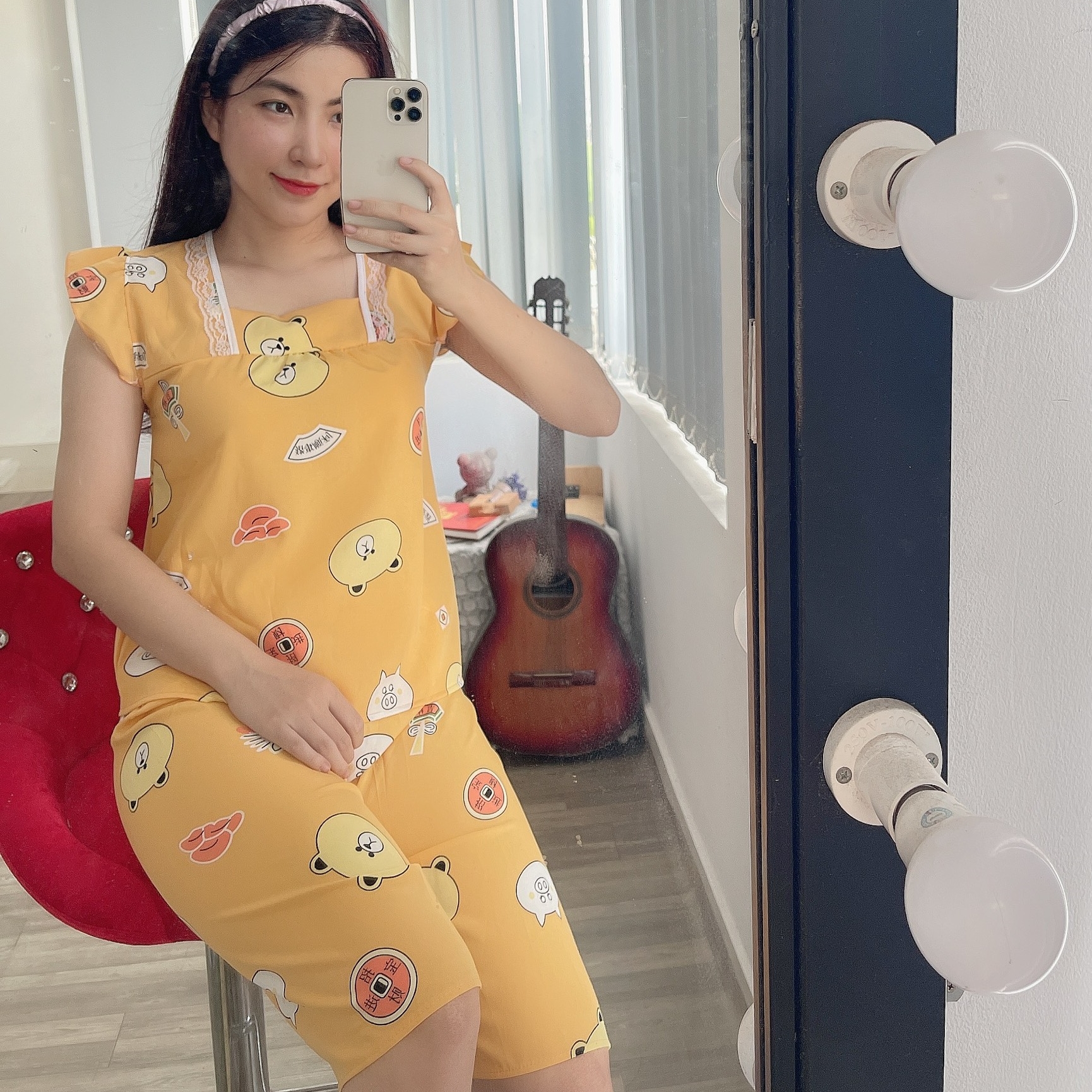 LỬNG ĐỒ BỘ MẪU MỚI LỤA HÀN MẶC MÁT - DƯỚI 53kg