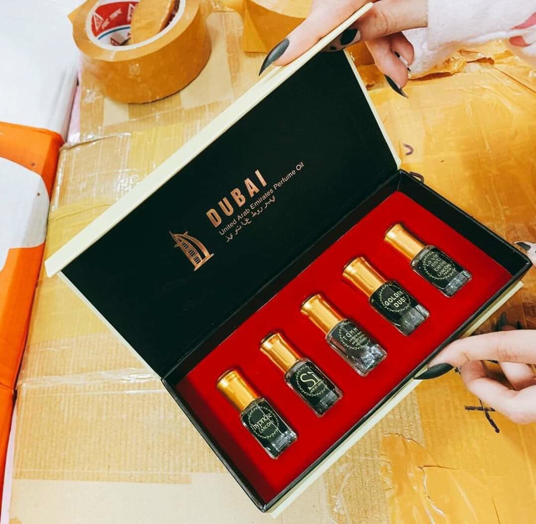 Set Tinh Dầu Nước Hoa Dubai Mini