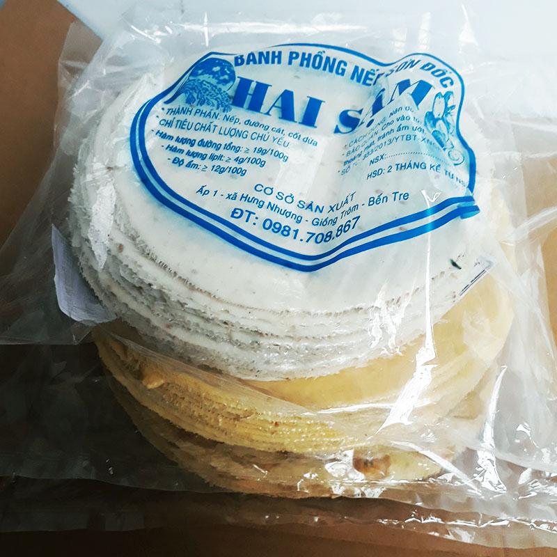 combo bánh phồng sơn đốc (mì sữa,mì tráng chuối, nếp lớn)