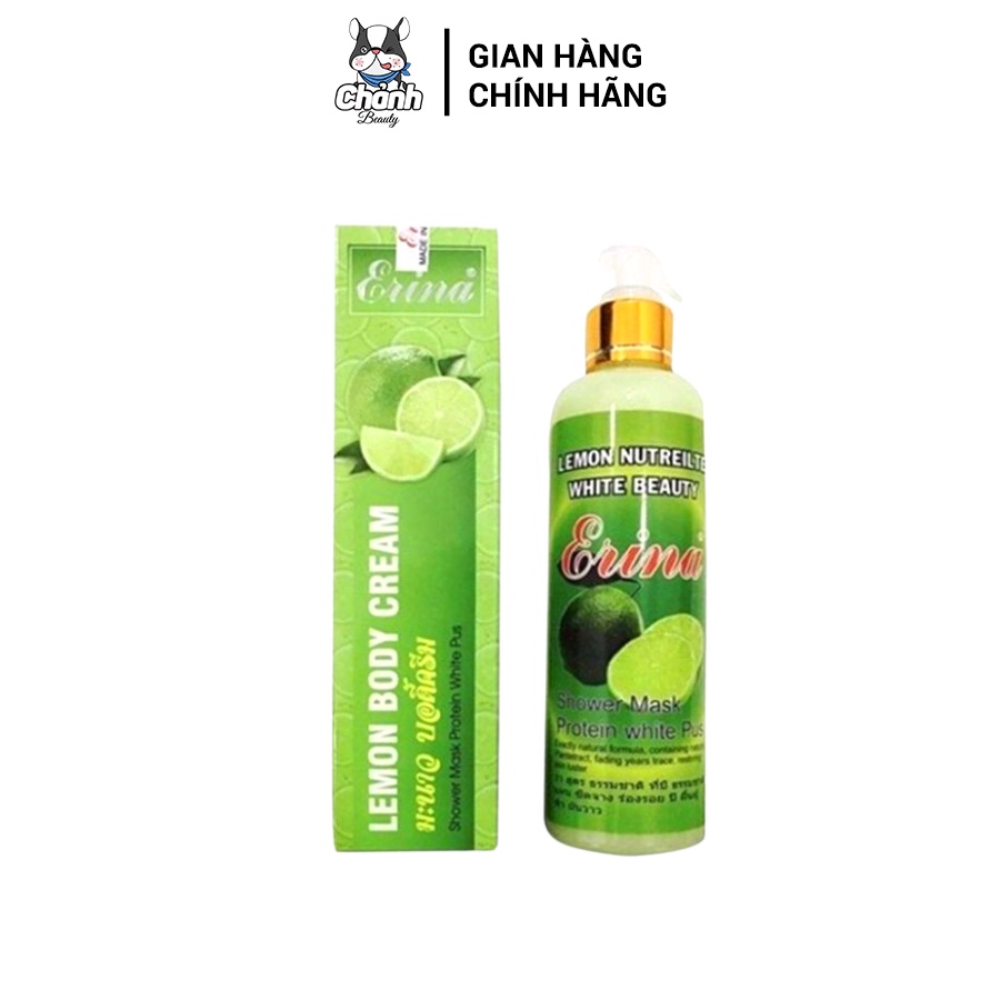 Sữa tắm trắng chanh Erina Thái Lan 300ml