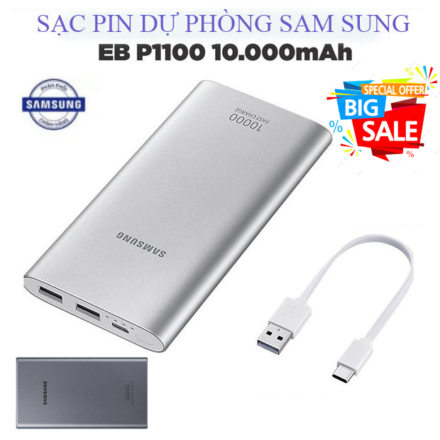 Sạc dự phòng Samsung Fast Charger 10.000mAh Type-C Chính hãng
